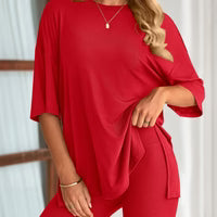 2 - PIECE BIKER SHORT WITH MATCHING OVER - SIZED LIGHTWEIGHT SHIRT