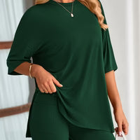 2 - PIECE BIKER SHORT WITH MATCHING OVER - SIZED LIGHTWEIGHT SHIRT